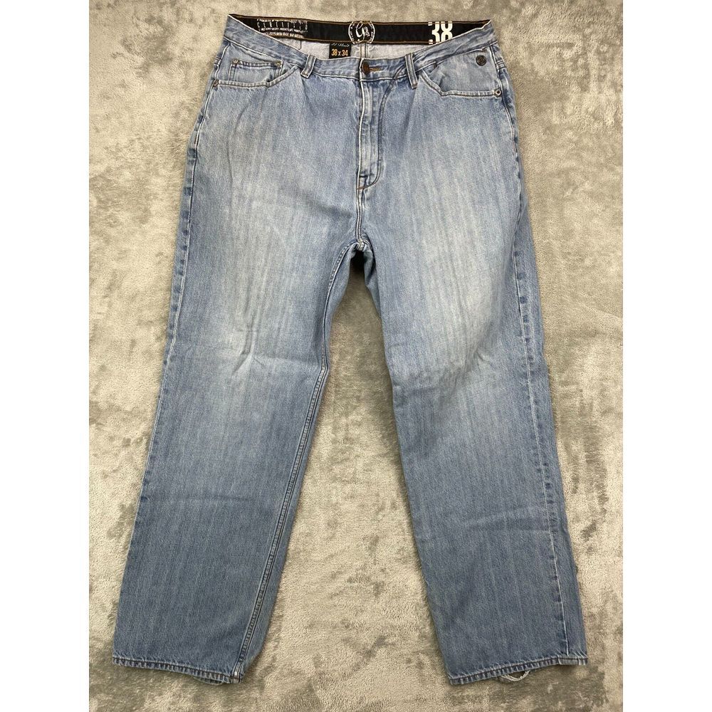 VTG G-Unit Men's‎ Jeans 38x34 (Real 38x33) Blue Denim Pants Distressed Hip-Hop